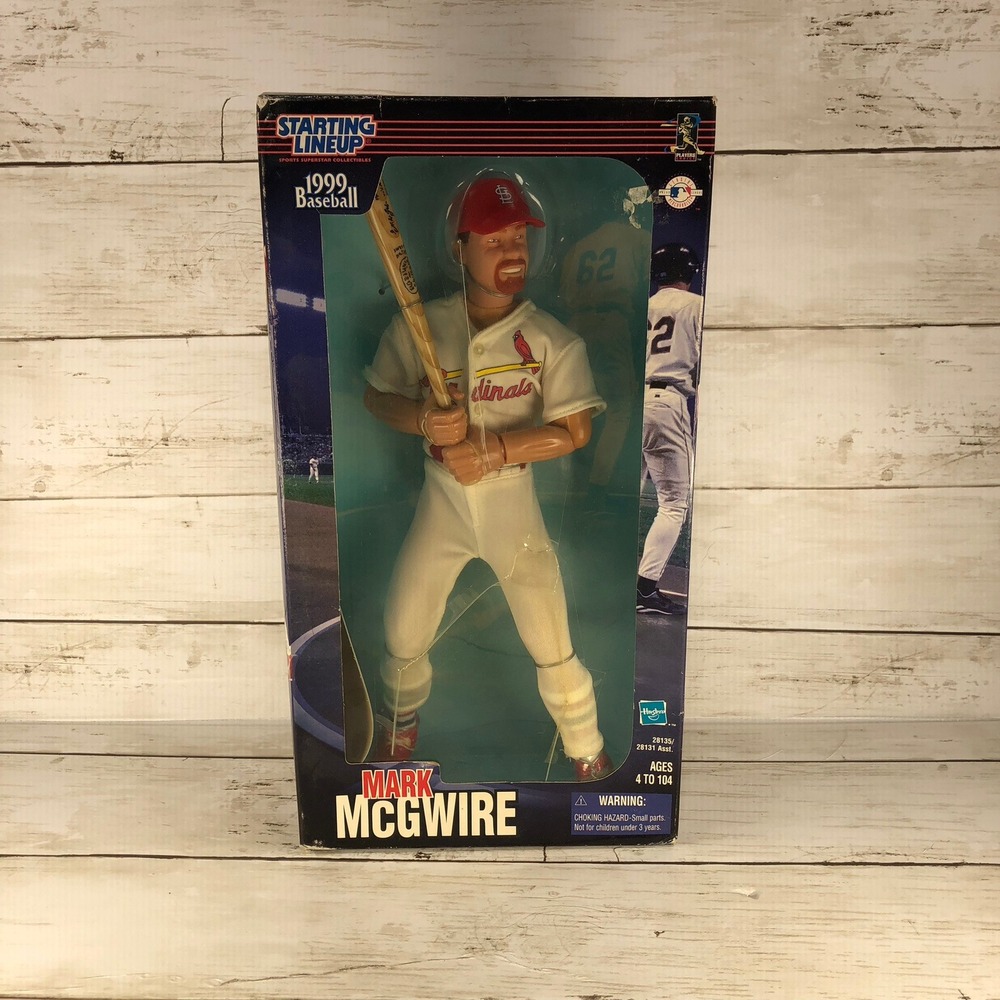 NEW 1999 Starting Lineup Mark McGwire St Louis Cardinals 12" Figure Hasbro 28135